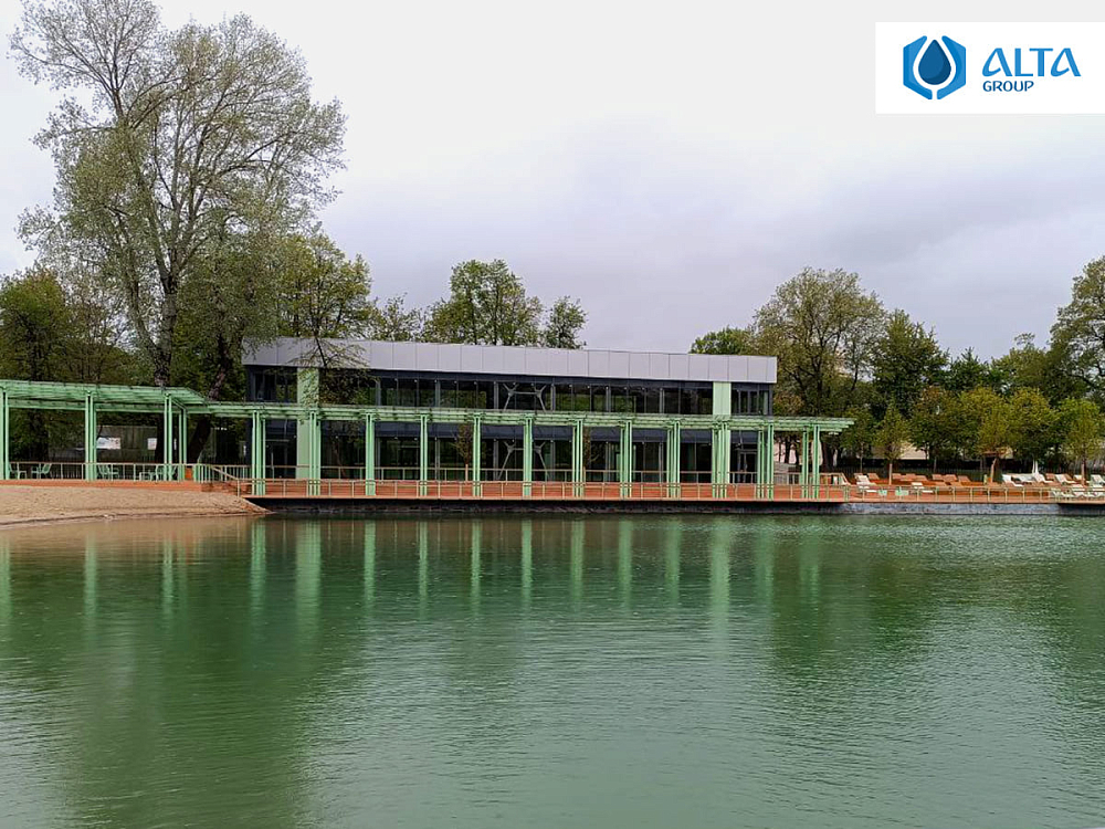 Доочистка и обеззараживание — до 720 м³ в сутки — Парк Горького, Москва