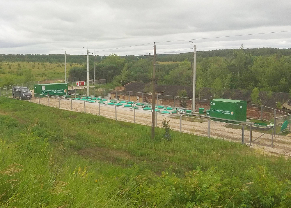 Хозяйственно-бытовой сток - 100х2м3 в сутки, коммунальные очистные сооружения поселка, п. Павелец, Рязанская обл.